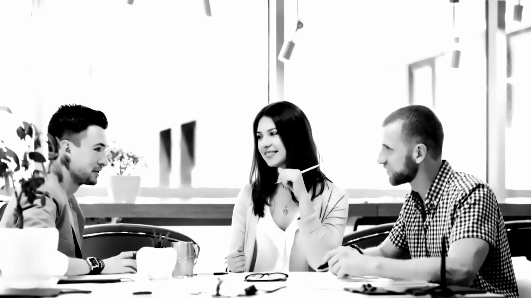 Session de travail en groupe sur analyse budgétaire